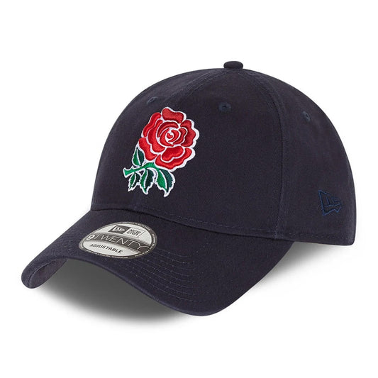 New Era 9TWENTY England Rugby Baseball Cap - Casual Classic - Navy Blue