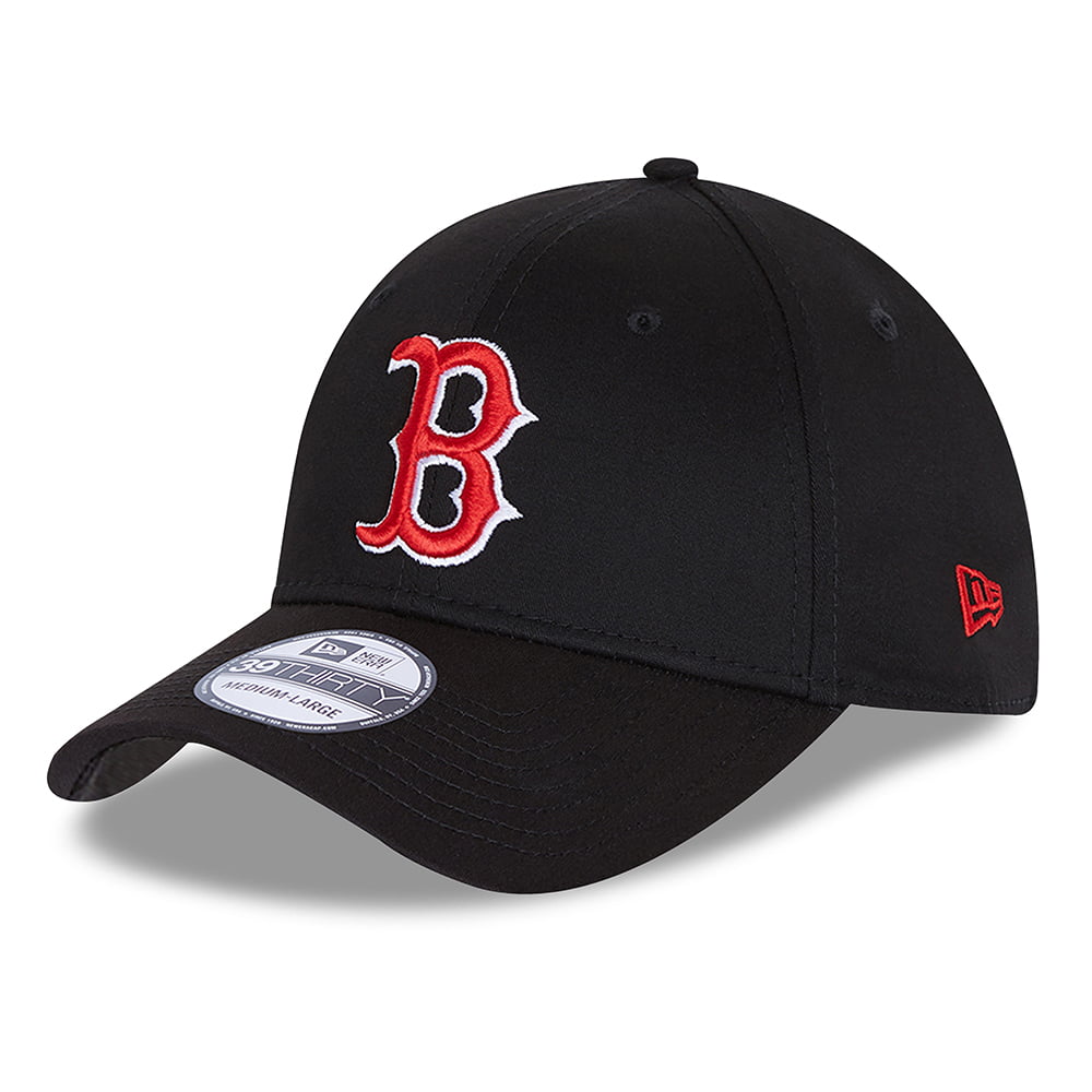 New Era 39THIRTY Boston Red Sox Baseball Cap - MLB League Essential - Black