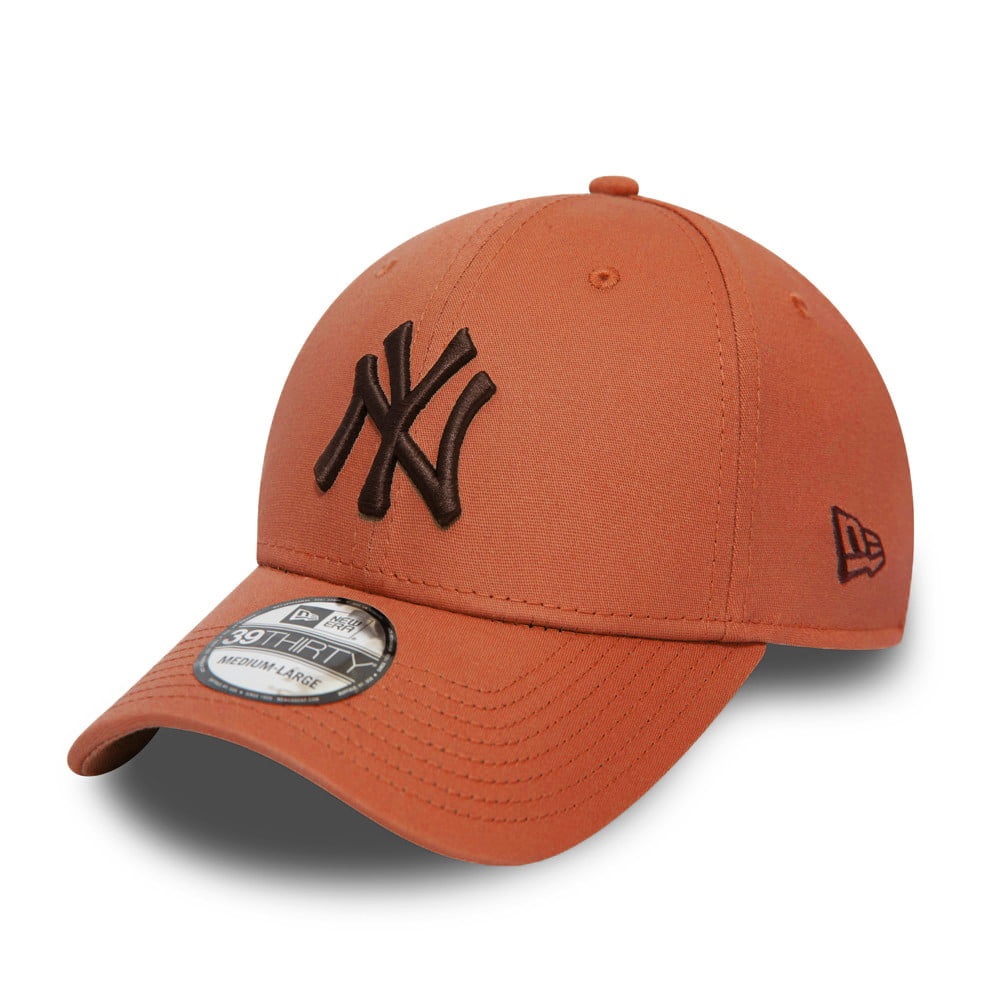 New Era 39THIRTY New York Yankees Baseball Cap - MLB League Essential - Toffee