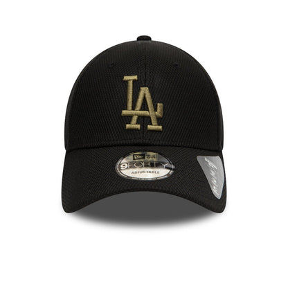 New Era 9FORTY L.A. Dodgers Baseball Cap - MLB Diamond Era - Black-Olive