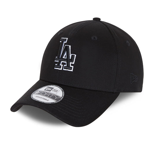 New Era 9FORTY L.A. Dodgers Snapback Cap - MLB Black Base - Black