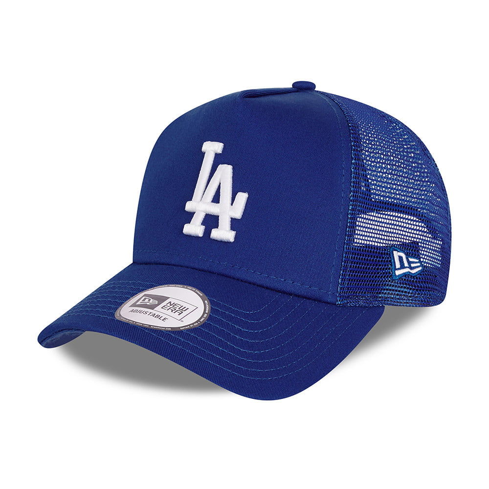 New Era L.A. Dodgers Trucker Cap - MLB Tonal Mesh - Royal Blue