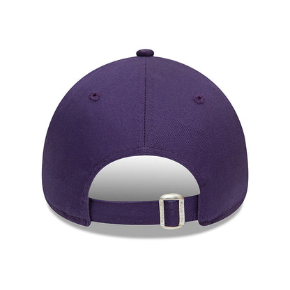 New Era Womens 9FORTY New York Yankees Baseball Cap - MLB Colour Essential - Purple-White