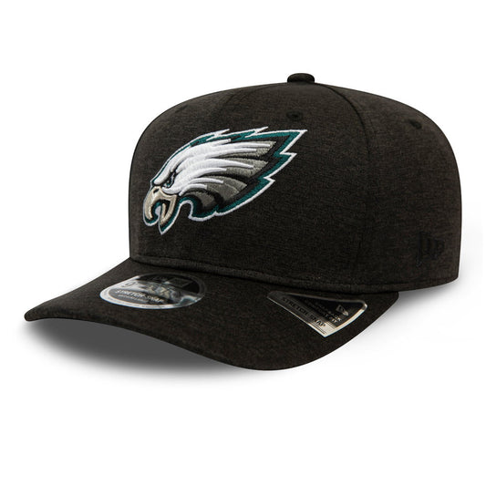 New Era 9FIFTY Philadelphia Eagles Stretch Snapback Cap - NFL Total Shadow Tech - Charcoal
