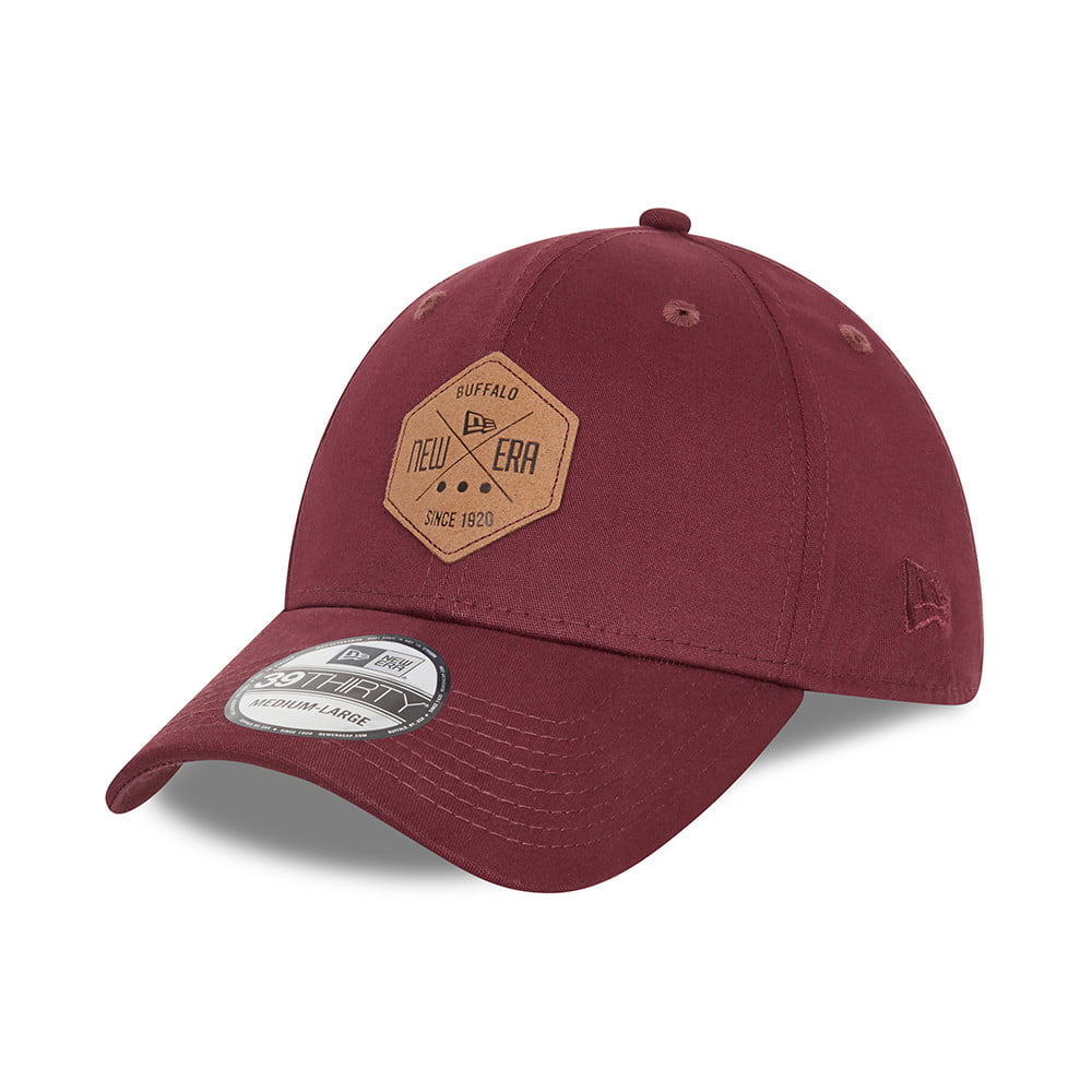 New Era 39THIRTY Baseball Cap - Colour Essential - Maroon
