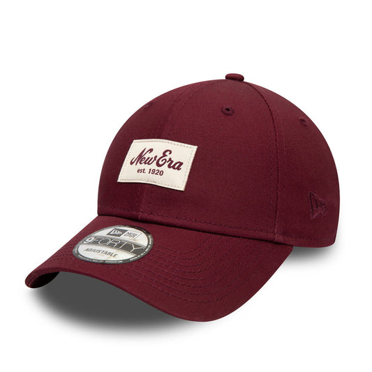 New Era 9FORTY Cotton Baseball Cap - Colour Essential - Maroon