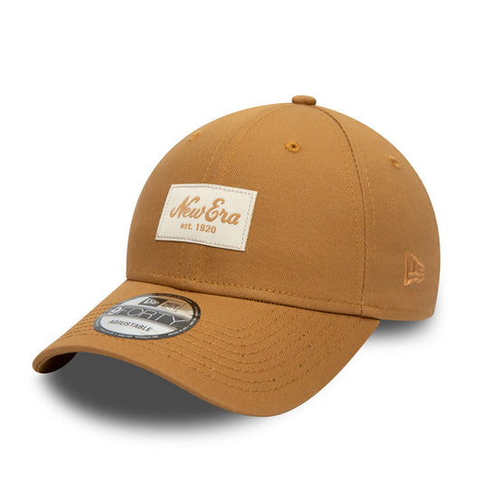 New Era 9FORTY Cotton Baseball Cap - Colour Essential - Wheat