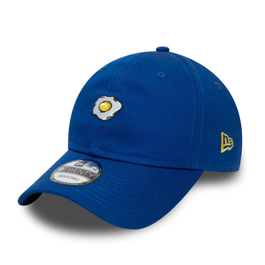 New Era 9TWENTY Egg Baseball Cap - Food Icon - Indigo