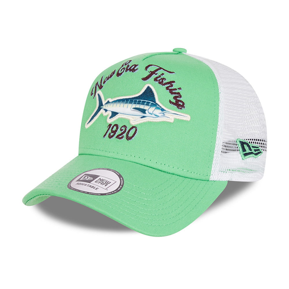 New Era Fishing Trucker Cap - Mint