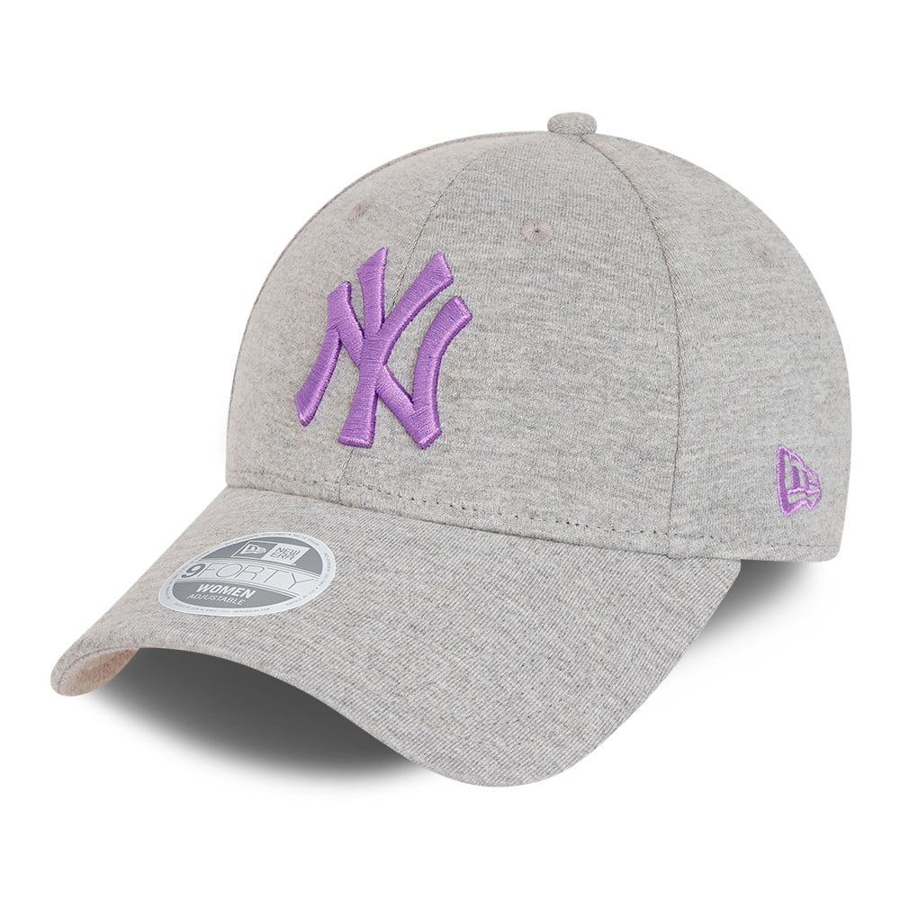 New Era Womens 9FORTY New York Yankees Baseball Cap - MLB Jersey Essential - Grey