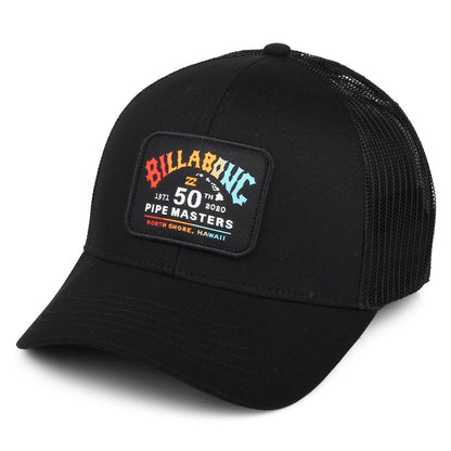 Billabong Hats Pipe Trucker Cap - Black
