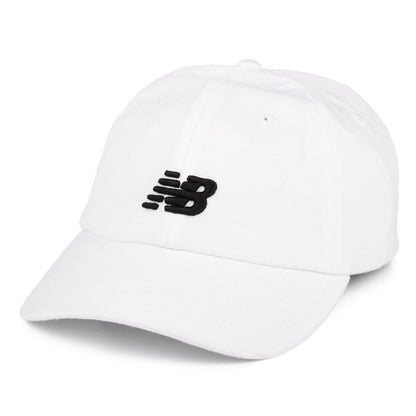 New Balance Hats Classic NB Curved Brim Baseball Cap - White