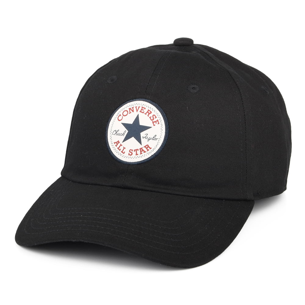 Converse Tip Off Cotton Baseball Cap - Black