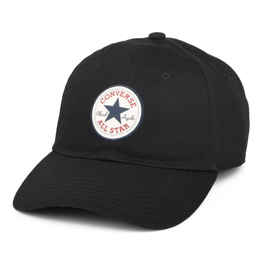 Converse Tip Off Cotton Baseball Cap - Black