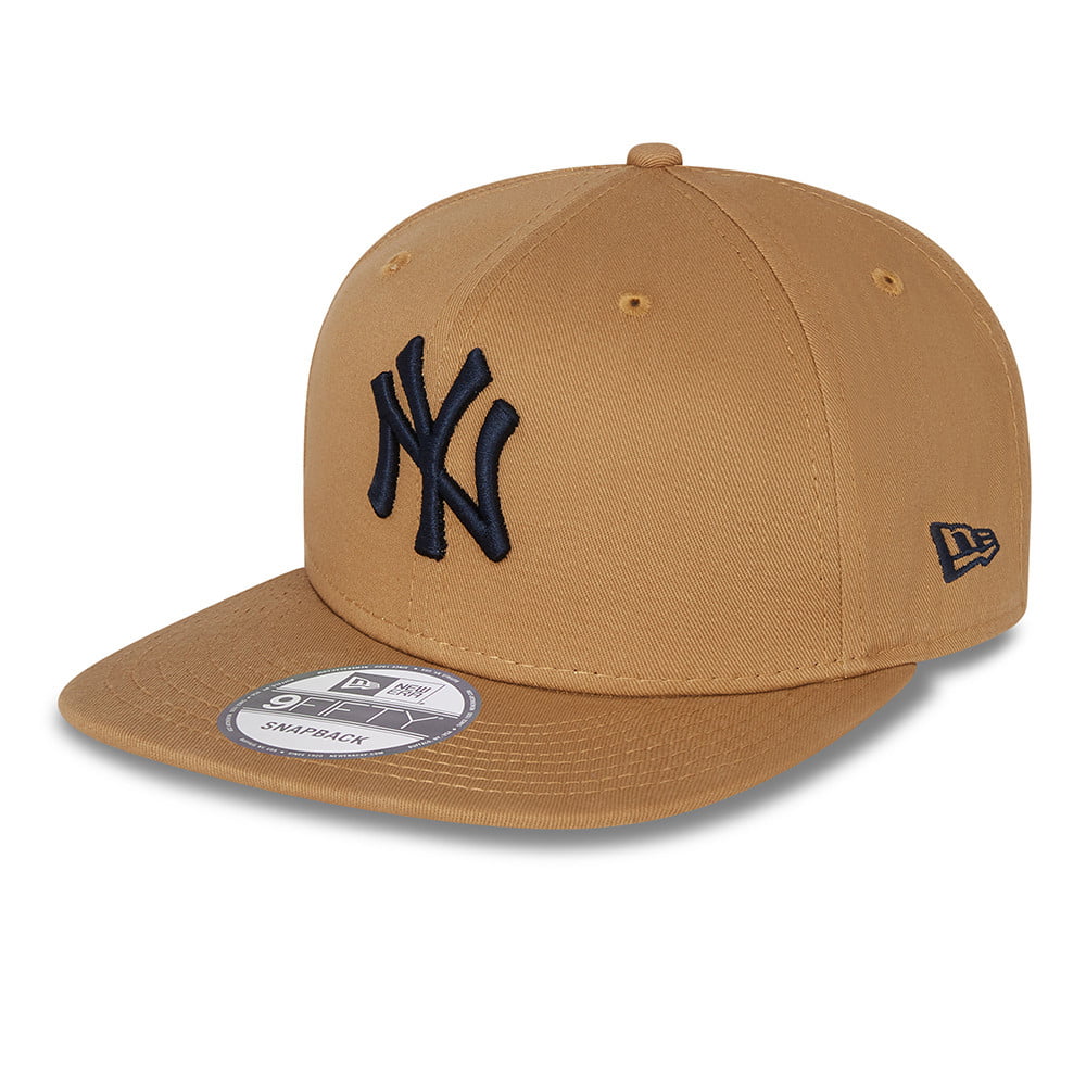 New Era 9FIFTY New York Yankees Snapback Cap - MLB League Essential - Wheat
