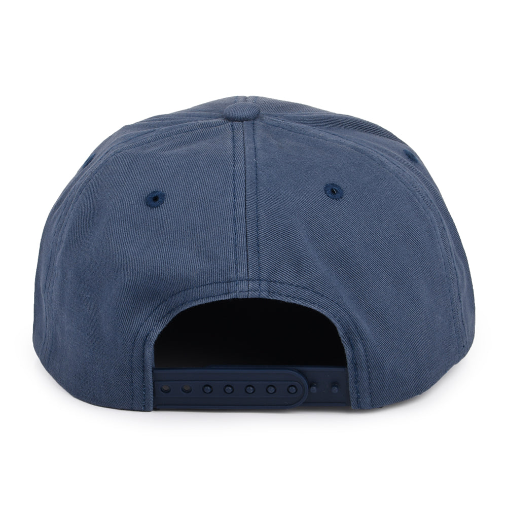 Brixton Hats Alton MP Snapback Cap - Washed Blue