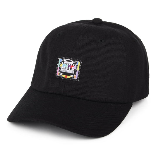 HUF Test Screen Curved Visor Baseball Cap - Black
