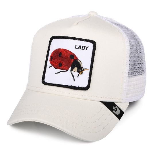 Goorin Spot Ladybug Trucker Cap - Ivory