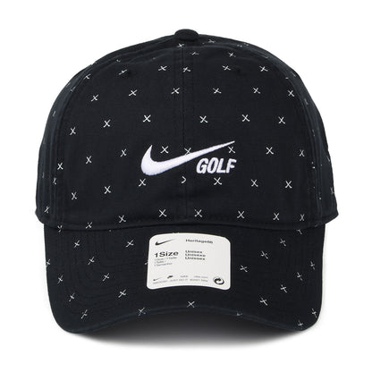 Nike Golf Hats Heritage 86 Washed Club Baseball Cap - Black