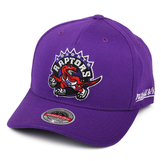Mitchell & Ness Toronto Raptors Snapback Cap - NBA Dropback Solid Redline - Purple