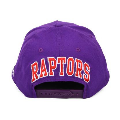 Mitchell & Ness Toronto Raptors Snapback Cap - NBA Dropback Solid Redline - Purple