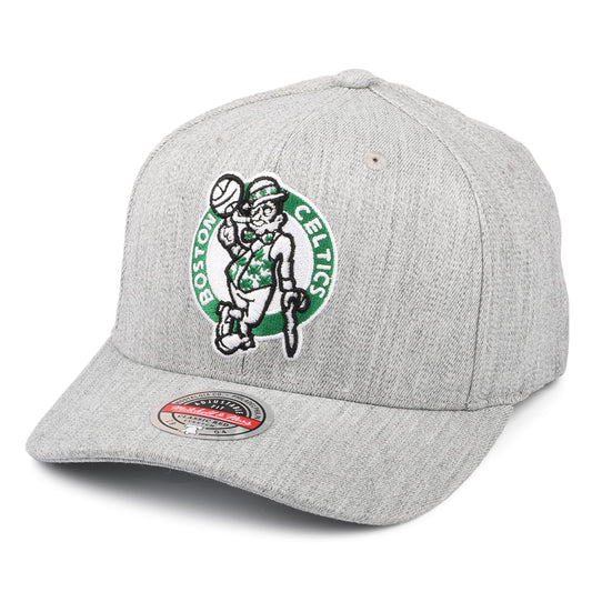 Mitchell & Ness Boston Celtics Snapback Cap - NBA Team Heather Redline - Heather Grey