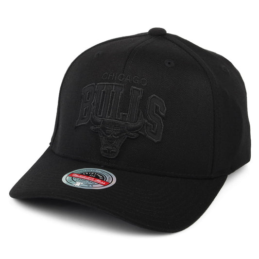 Mitchell & Ness Chicago Bulls Snapback Cap - NBA Black Out Arch Redline - Black