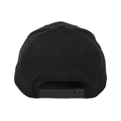 Mitchell & Ness San Antonio Spurs Snapback Cap - NBA Black Out Arch Redline - Black