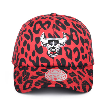 Mitchell & Ness Chicago Bulls Baseball Cap - NBA Wild Style - Red