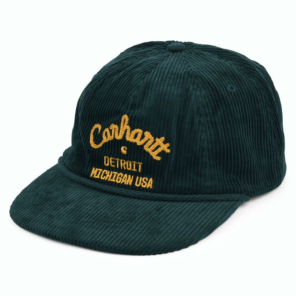 Carhartt WIP Hats Dennis Corduroy Baseball Cap - Forest