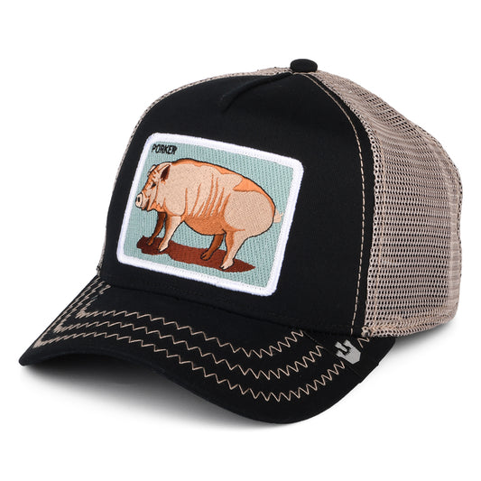 Goorin Bacon Bacon Trucker Cap - Black