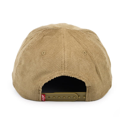 Levi's Hats Modern Vintage Logo Corduroy Baseball Cap - Sand