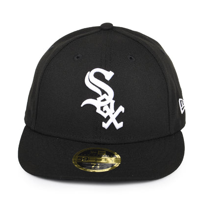 New Era 59FIFTY Chicago White Sox Low Profile Baseball Cap - MLB On Field AC Perf - Black