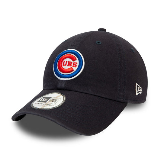 New Era 9TWENTY Chicago Cubs Baseball Cap - MLB League Essential CC - Navy Blue