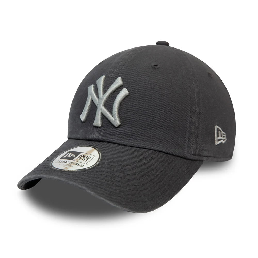 New Era 9TWENTY New York Yankees Baseball Cap - League Essential CC - Graphite-Grey