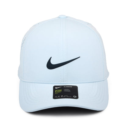 Nike Golf Hats Aerobill Perforated Classic 99 Baseball Cap - Light Blue