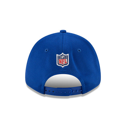 New Era 9FORTY Buffalo Bills Stretch Snap Baseball Cap - NFL Sideline Home - Blue