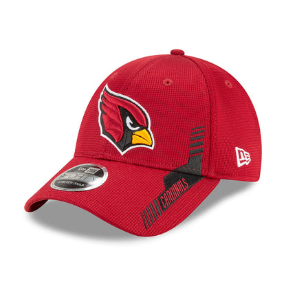 New Era 9FORTY Arizona Cardinals Stretch Snap Baseball Cap - NFL Sideline Home - Red