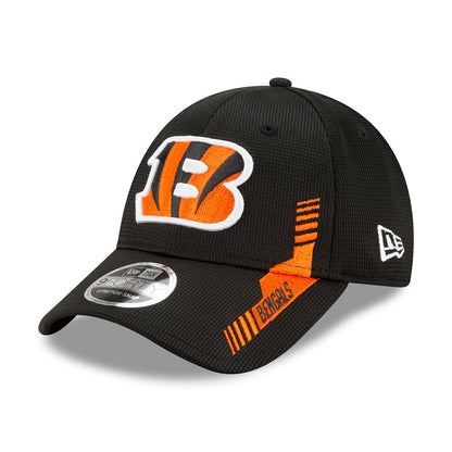 New Era 9FORTY Cincinnati Bengals Baseball Cap - NFL Sideline Home - Black-Orange