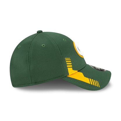 New Era 9FORTY Green Bay Packers Baseball Cap - NFL Sideline Home - Green-Yellow