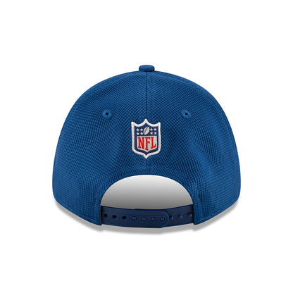 New Era 9FORTY Indianapolis Colts Snap Baseball Cap - NFL Sideline Home - Blue-White