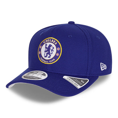 New Era 9FIFTY Chelsea FC Snapback Cap - Diamond Era Stretch Snap - Blue
