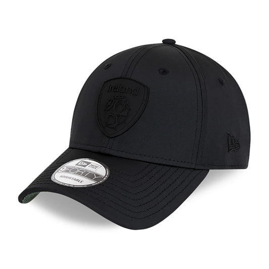 New Era 9FORTY Football Association of Ireland Baseball Cap - Featherweight - Black