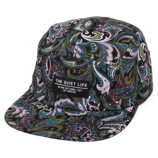 The Quiet Life Hats Paisley 5 Panel Cap - Multi-Coloured