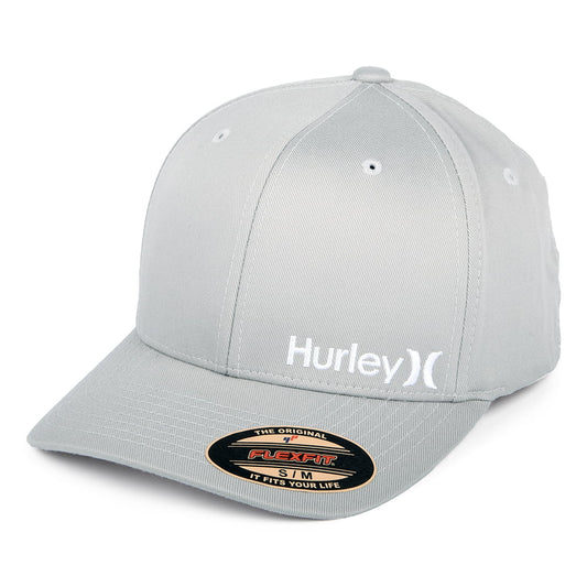 Hurley Hats Corp Flexfit Baseball Cap - Mid Grey
