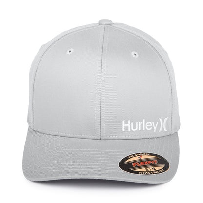 Hurley Hats Corp Flexfit Baseball Cap - Mid Grey