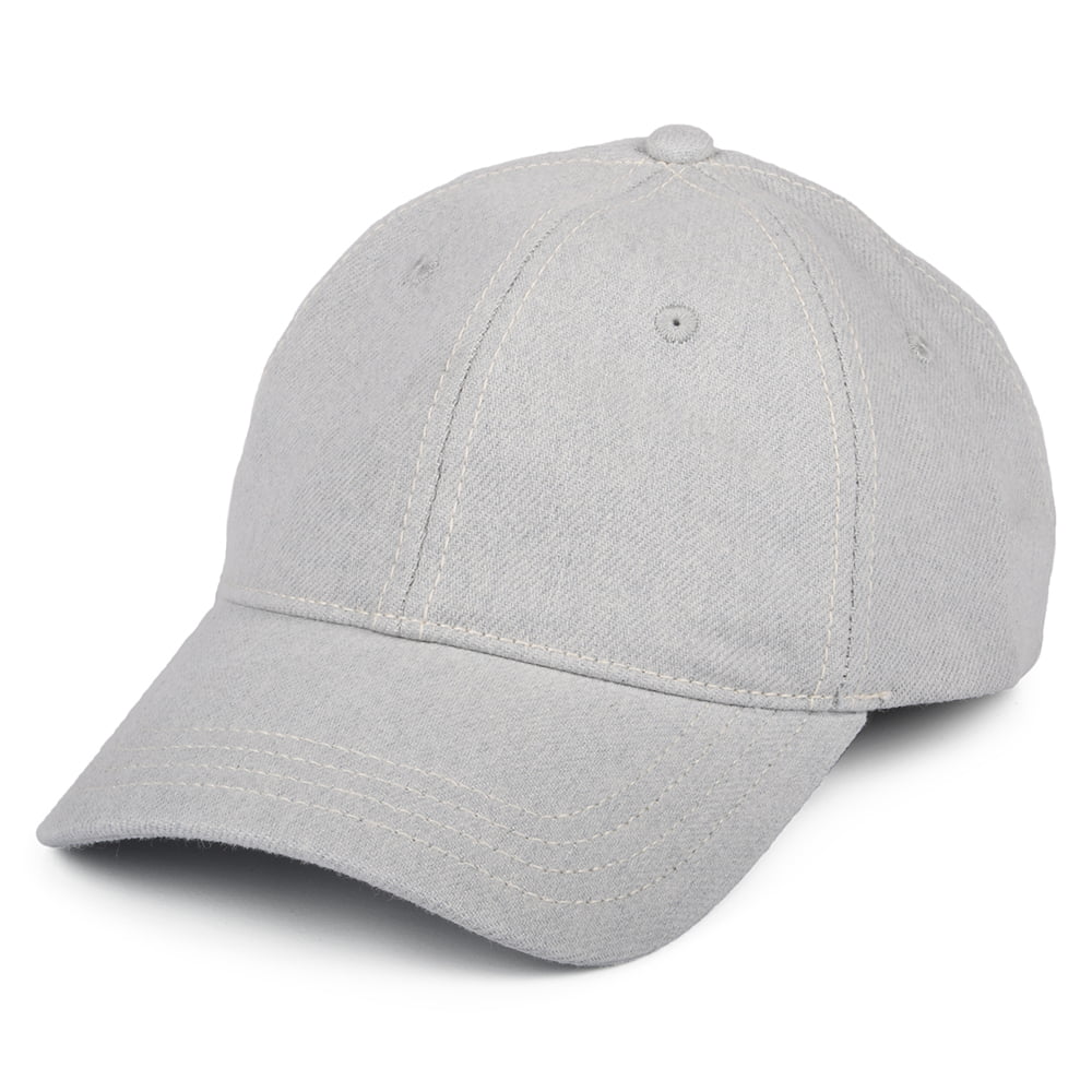 Levi's Hats Recycled Denim Baseball Cap With Blank Tab - Light Blue