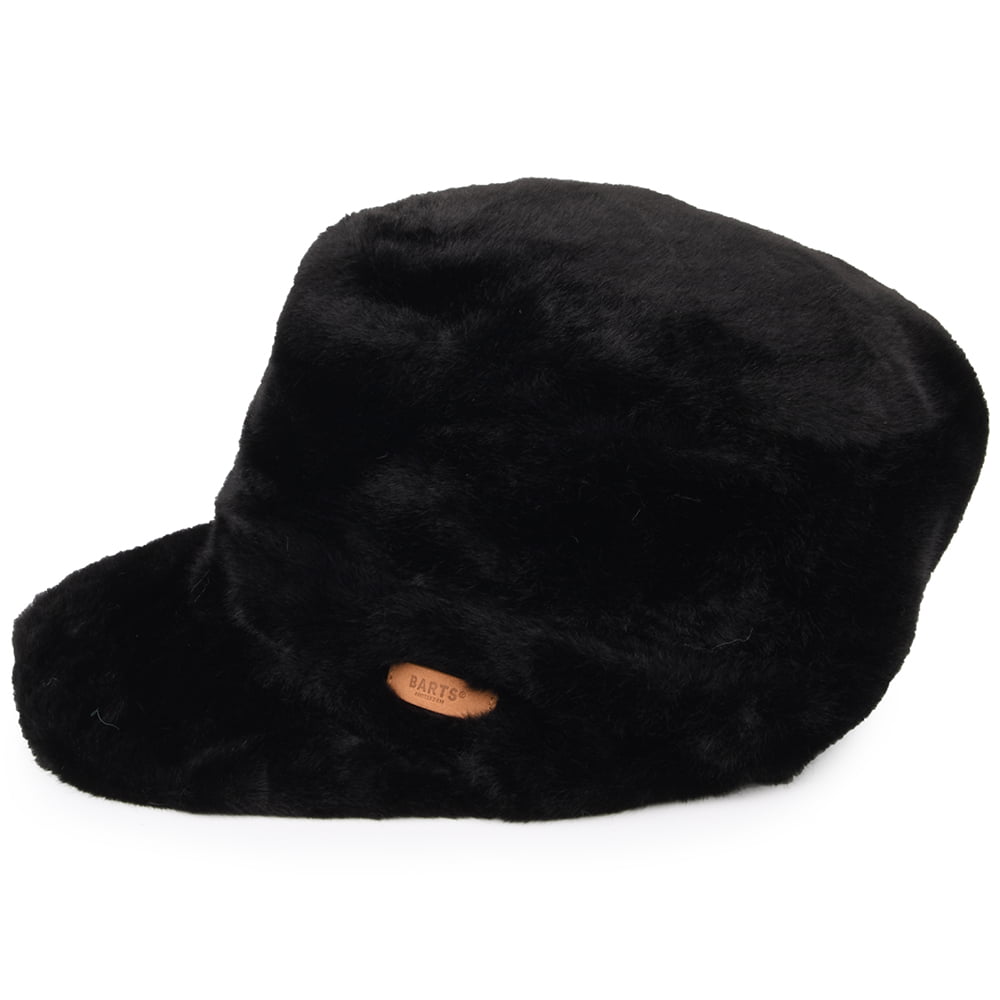 Barts Hats Dulxe Faux Fur Army Cap - Black