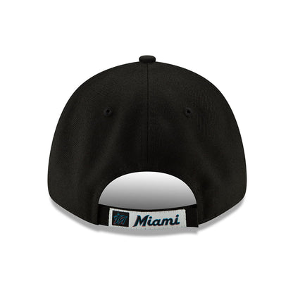 New Era 9FORTY Miami Marlins Baseball Cap - MLB The League - Black
