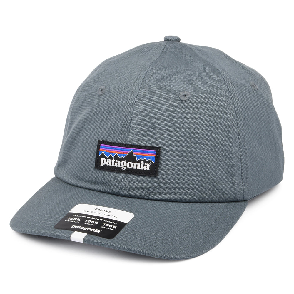Patagonia Hats P-6 Label Trad Organic Cotton Baseball Cap - Dark Grey